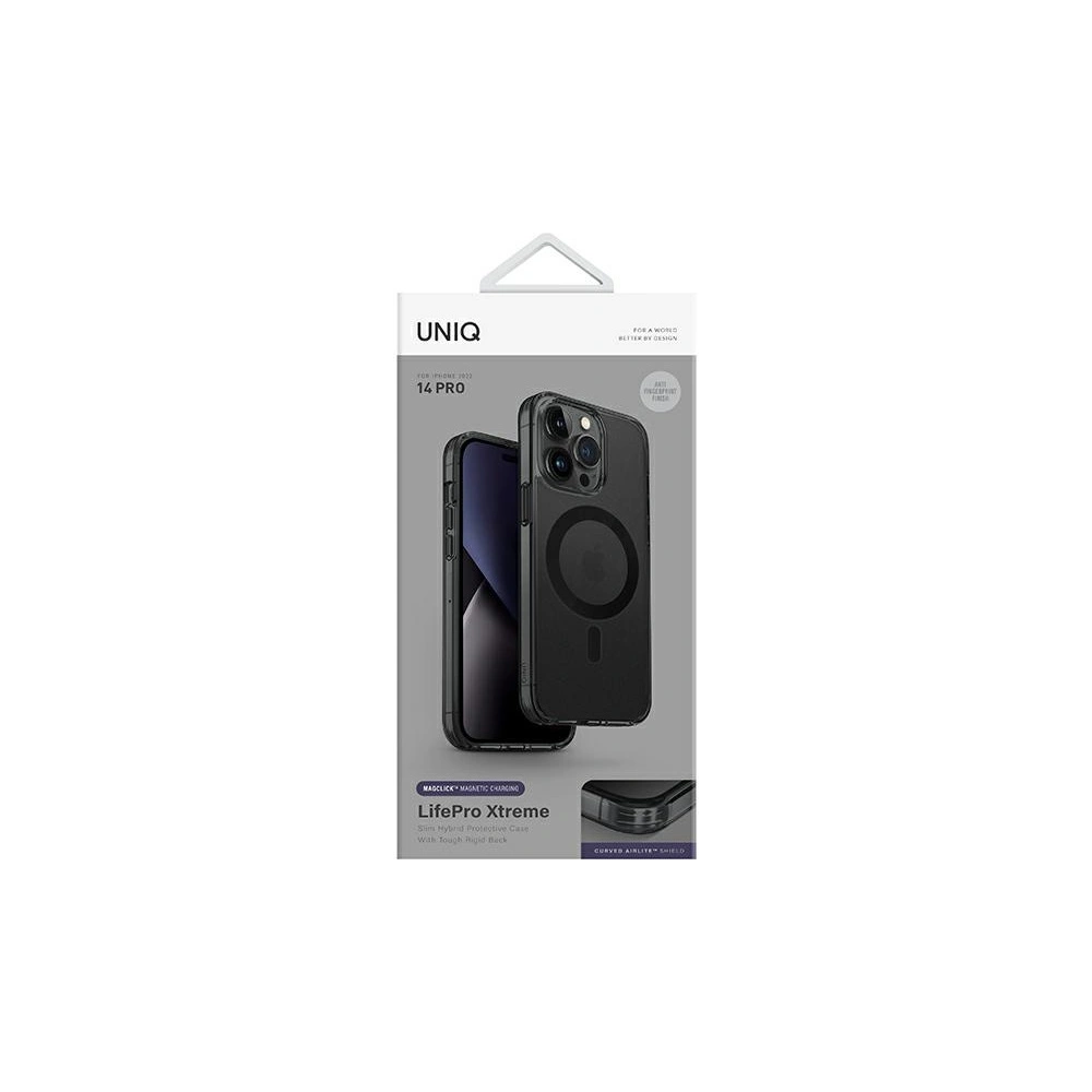 Hurtownia GSM - Etui UNIQ LifePro Xtreme Apple iPhone 14 Pro Magclick Charging šedá/frost smoke - UNIQ685 - {ean13} - Hurt