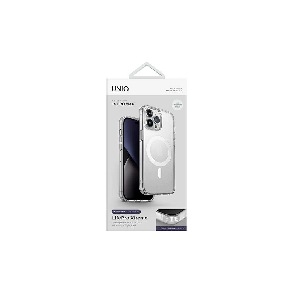Hurtownia GSM - Etui UNIQ LifePro Xtreme Apple iPhone 14 Pro Max Magclick Charging transparent/frost clear - UNIQ689 - {ean13} - Hurt