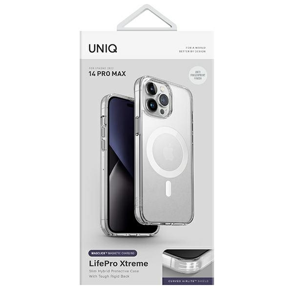 Kryt UNIQ LifePro Xtreme Apple iPhone 14 Pro Max Magclick Charging frost clear