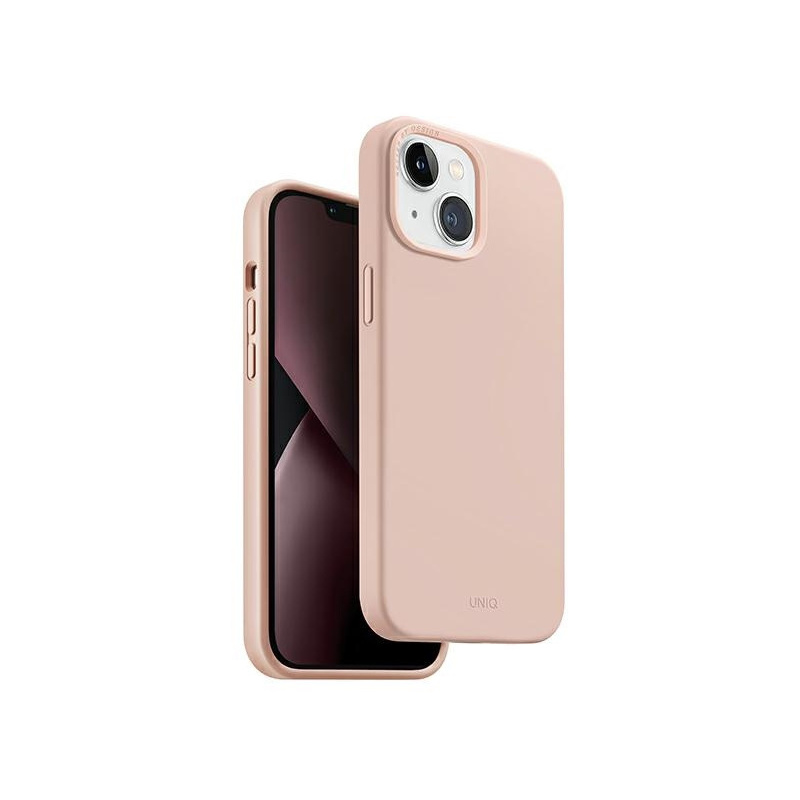 Hurtownia Uniq - 8886463681985 - UNIQ692 - Etui UNIQ Lino Hue Apple iPhone 14 Plus / 15 Plus Magclick Charging różowy/blush pink - B2B homescreen