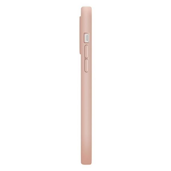 Kryt UNIQ Lino Hue Apple iPhone 14 Plus / 15 Plus Magclick Charging blush pink