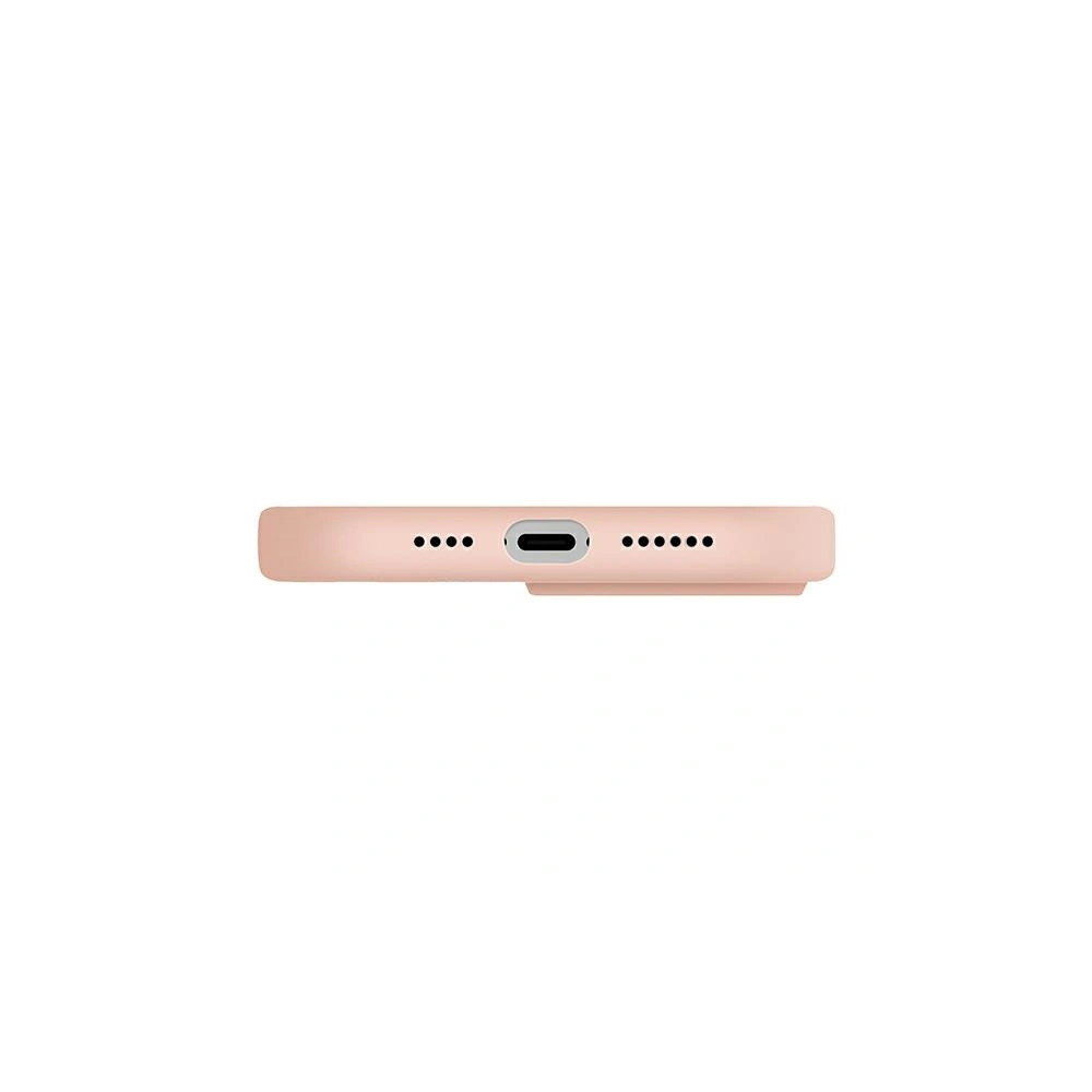 Hurtownia GSM - Etui UNIQ Lino Hue Apple iPhone 14 Plus / 15 Plus Magclick Charging rozie/blush pink - UNIQ692 - {ean13} - Hurt