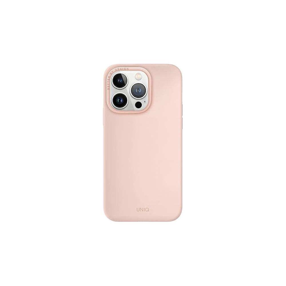 Hurtownia GSM - Etui UNIQ Lino Hue Apple iPhone 14 Pro Magclick Charging růžová/blush pink - UNIQ694 - {ean13} - Hurt