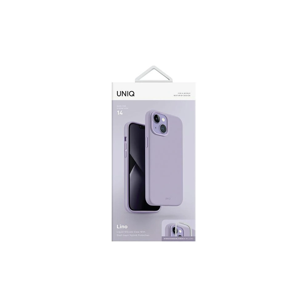 Hurtownia GSM - Case UNIQ Lino Apple iPhone 14 lilak/lila Lavendel - UNIQ699 - {ean13} - Hurt