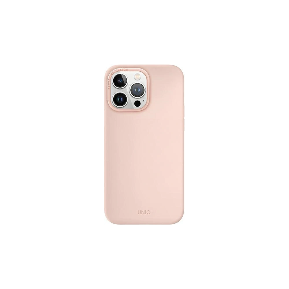 Hurtownia GSM - Etui UNIQ Lino Apple iPhone 14 Pro różowy/pink blush - UNIQ708 - {ean13} - Hurt