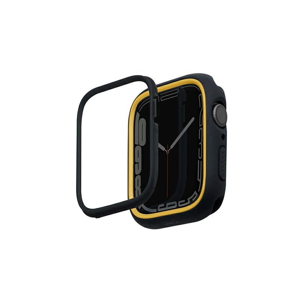 Hurtownia GSM - Etui UNIQ Moduo Apple Watch Series 4/5/6/7/8/SE 40/41mm fekete-mustár/midnight-mustár - UNIQ712 - {ean13} - Hurt