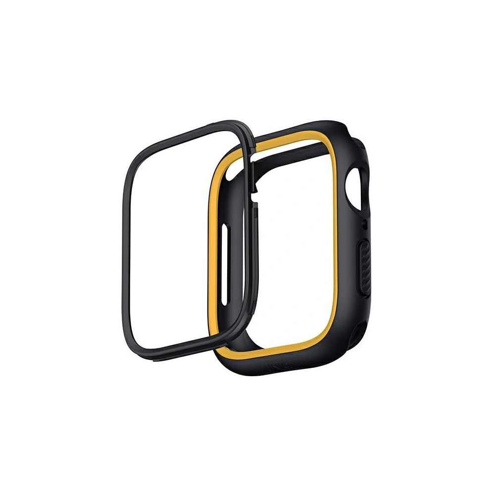 Hurtownia GSM - Etui UNIQ Moduo Apple Watch Series 4/5/6/7/8/SE 40/41mm fekete-mustár/midnight-mustár - UNIQ712 - {ean13} - Hurt