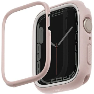 Etui UNIQ Moduo Apple Watch Series  4/5/6/7/8/SE 40/41mm różowy-biały/blush-white