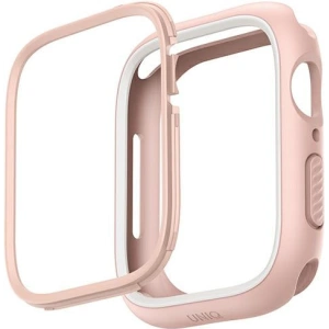 Etui UNIQ Moduo Apple Watch Series  4/5/6/7/8/SE 40/41mm różowy-biały/blush-white