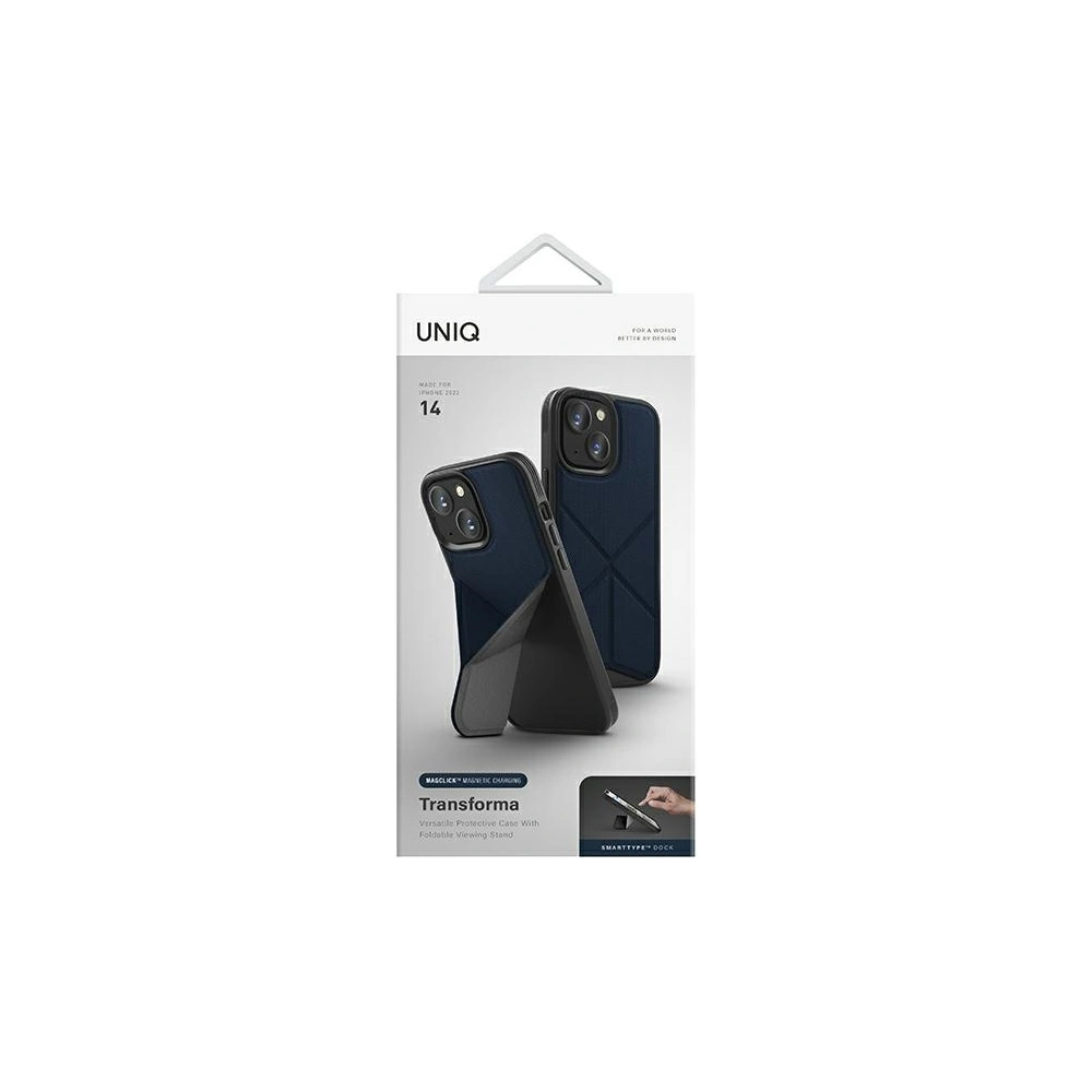 Hurtownia GSM - Etui UNIQ Transforma Apple iPhone 14 Magclick Charging modré/electric blue - UNIQ720 - {ean13} - Hurt