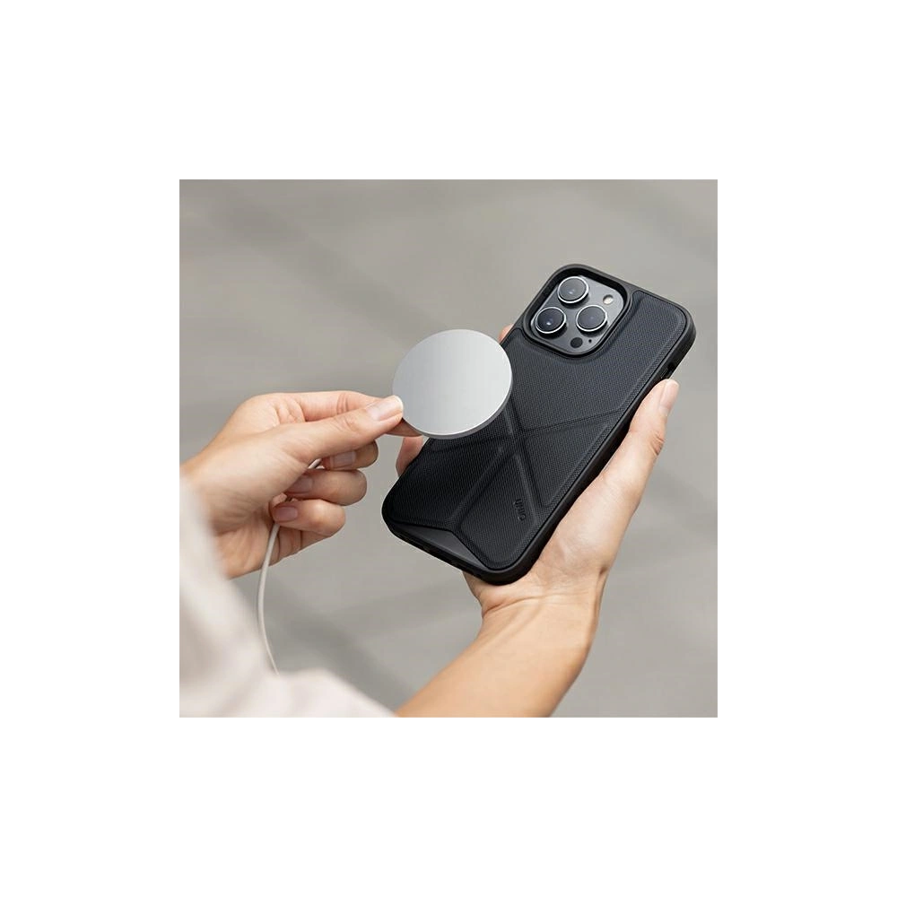 Wholesale UNIQ Transforma Apple iPhone 14 Plus / 15 Plus Magclick Charging ebony black - UNIQ721 - {ean13} - Hurt
