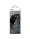 Hurtownia GSM - UNIQ Linus Apple Watch 4/5/6/7/8/9/SE/10 40/41/42mm Airosoft szilikon fekete/éjfekete - UNIQ727 - {ean13} - Hurt