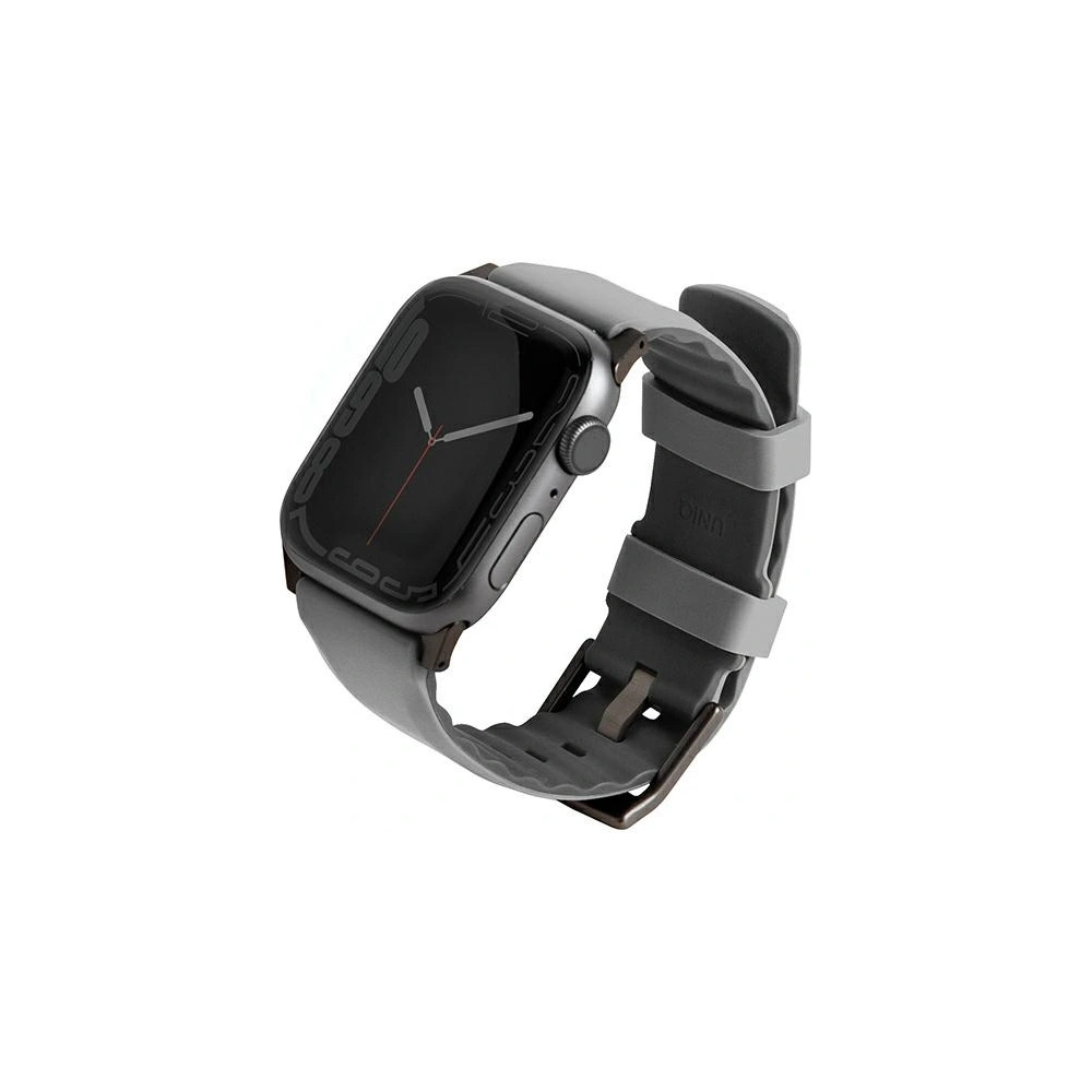 Hurtownia GSM - Pasek UNIQ Linus Apple Watch 4/5/6/7/8/9/SE/10 40/41/42mm Airosoft Silicone szary/chalk grey - UNIQ729 - {ean13} - Hurt