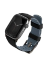 Pasek UNIQ Linus Apple Watch 4/5/6/7/SE/8/9/Ultra 44/45/49mm Airosoft Silicone černý/midnight black