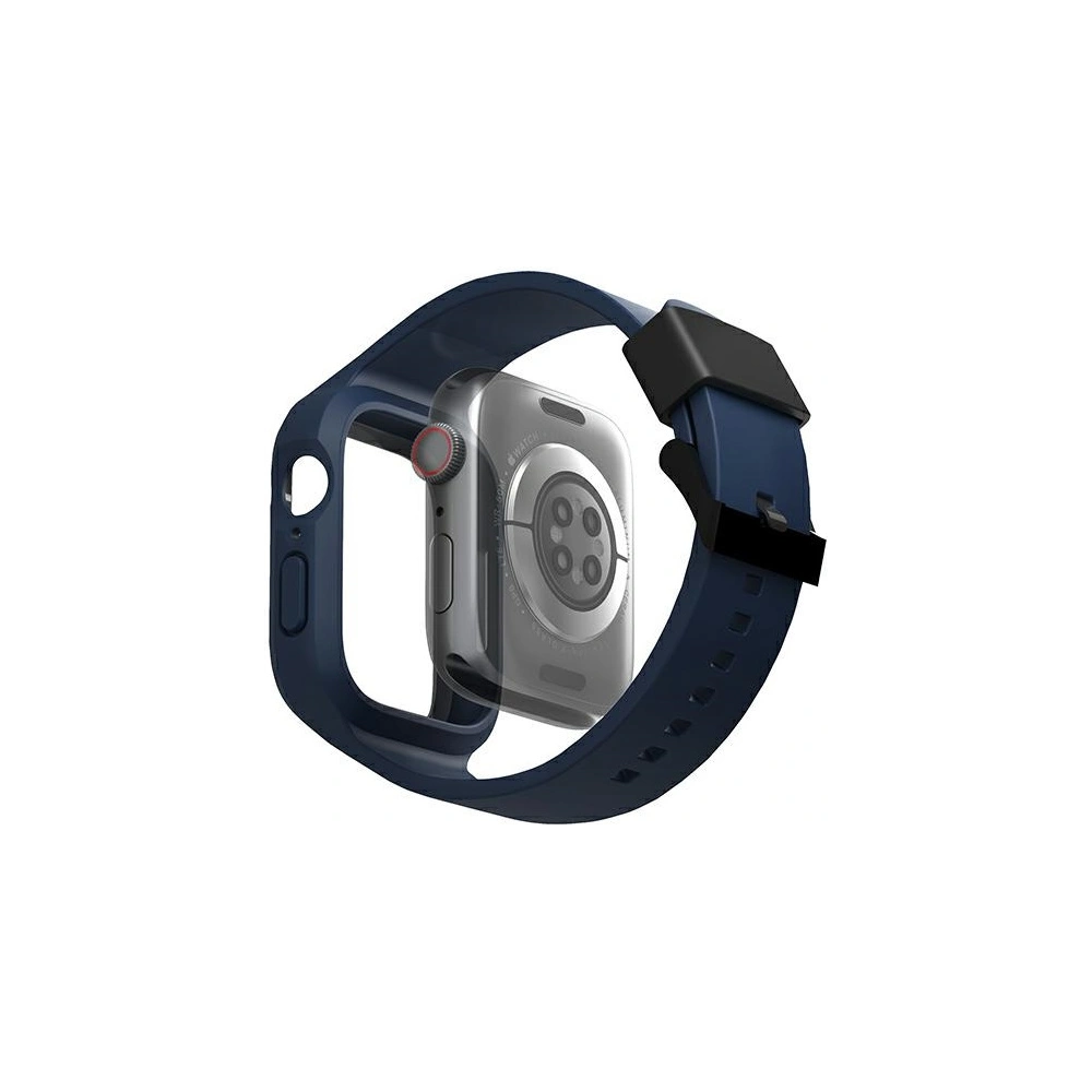 Hurtownia GSM - + etui UNIQ Monos 2in1 Apple Watch 4/5/6/7/8/9/SE 44/45mm blau/marineblau - UNIQ735 - {ean13} - Hurt