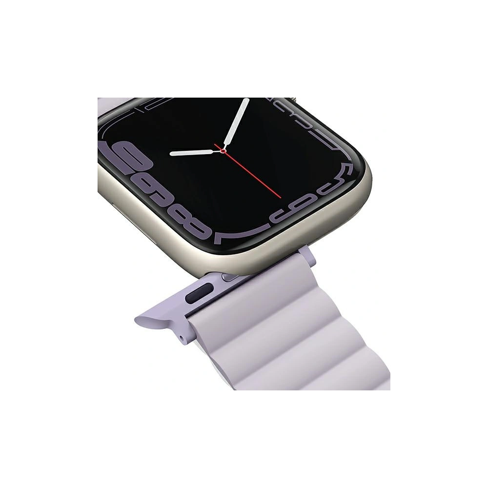 Hurtownia GSM - Pasek UNIQ Revix Apple Watch 4/5/6/7/8/SE/SE2/9/10 40/41/42mm Reversible Magnetic lilak-biały/lilac-white - UNIQ737 - {ean13} - Hurt