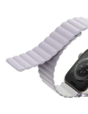 Hurtownia GSM - Pasek UNIQ Revix Apple Watch 4/5/6/7/8/SE/SE2/9/10 40/41/42mm Reversible Magnetic lilak-biały/lilac-white - UNIQ737 - {ean13} - Hurt