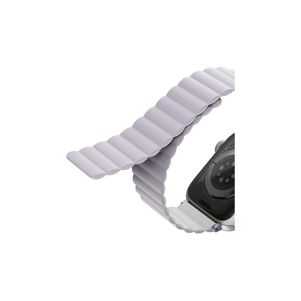 Hurtownia GSM - Pasek UNIQ Revix Apple Watch 4/5/6/7/8/SE/SE2/9/10 40/41/42mm Reversible Magnetic lilak-biały/lilac-white - UNIQ737 - {ean13} - Hurt
