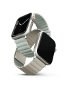 Pasek UNIQ Revix Apple Watch 4/5/6/7/8/SE/SE2/9/10 40/41/42mm Reversible Magnetic zielony-beżowy/sage-beige