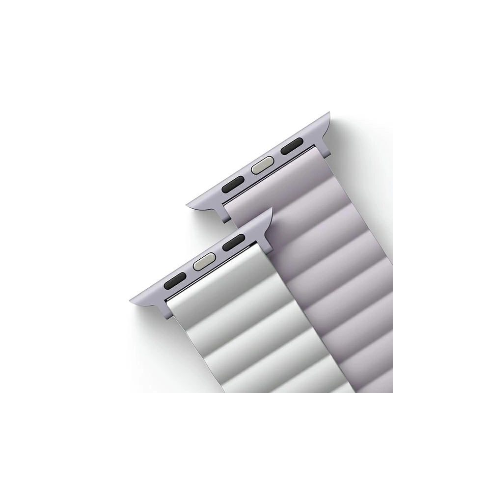 Wholesale UNIQ Revix strap for Apple Watch 4/5/6/7/SE/8/9/Ultra 44/45/49mm Reversible Magnetic lilac-white - UNIQ739 - {ean13} - Hurt