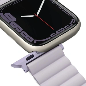Hurtownia GSM - UNIQ Revix pánt Apple Watch 4/5/6/7/SE/8/9/Ultra 44/45/49mm Reversible Magnetic lila-fehér/lilac-white - UNIQ739 - {ean13} - Hurt