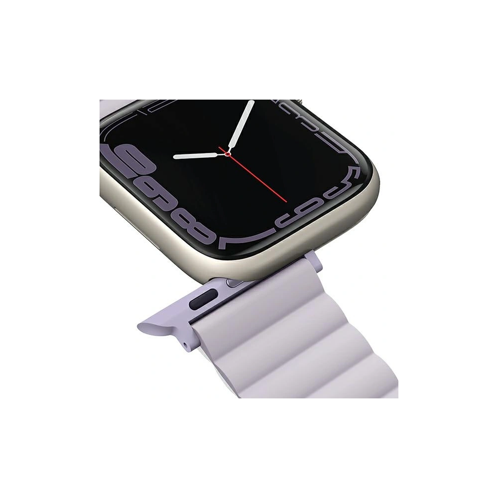 Wholesale UNIQ Revix strap for Apple Watch 4/5/6/7/SE/8/9/Ultra 44/45/49mm Reversible Magnetic lilac-white - UNIQ739 - {ean13} - Hurt