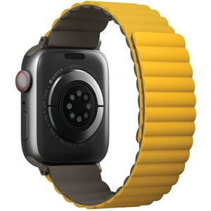 Hurtownia GSM - UNIQ Revix Apple Watch 4/5/6/7/SE/8/9/Ultra 44/45/49mm Fordítható Magnetic mustár-khaki/mustár-khaki - UNIQ740 - {ean13} - Hurt