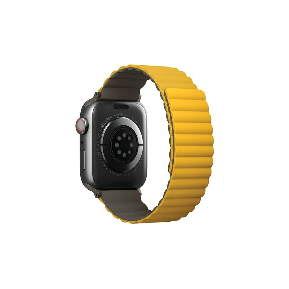 Hurtownia GSM - UNIQ Revix Apple Watch 4/5/6/7/SE/8/9/Ultra 44/45/49mm Fordítható Magnetic mustár-khaki/mustár-khaki - UNIQ740 - {ean13} - Hurt