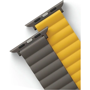 Hurtownia GSM - Pasek UNIQ Revix Apple Watch 4/5/6/7/SE/8/9/Ultra 44/45/49mm Reversible Magnetic hořčicově khaki/mustard-khaki - UNIQ740 - {ean13} - Hurt