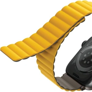 Hurtownia GSM - UNIQ Revix Apple Watch 4/5/6/7/SE/8/9/Ultra 44/45/49mm Fordítható Magnetic mustár-khaki/mustár-khaki - UNIQ740 - {ean13} - Hurt
