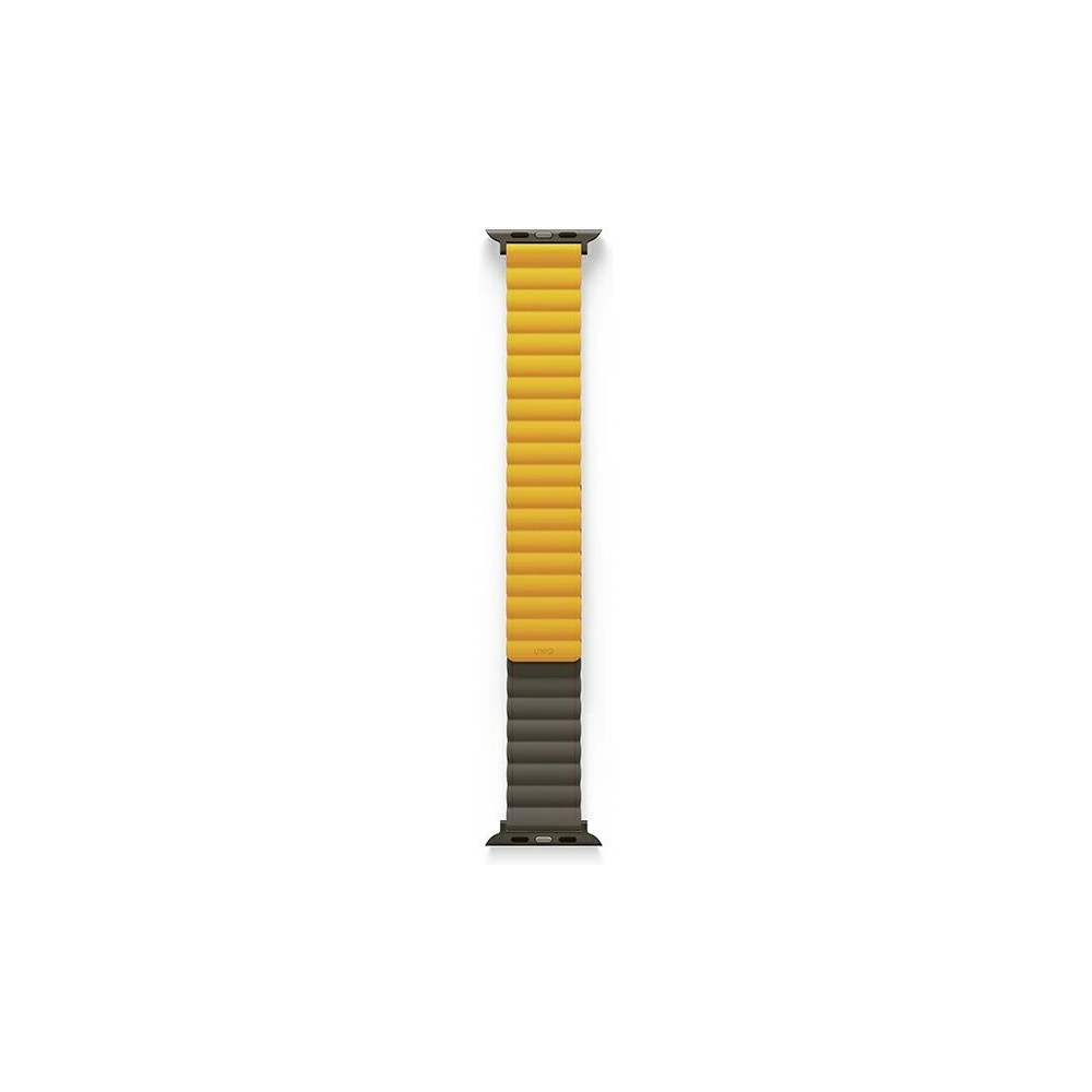 Wholesale UNIQ Revix strap Apple Watch 4/5/6/7/SE/8/9/Ultra 44/45/49mm Reversible Magnetic mustard-khaki/mustard-khaki - UNIQ740 - {ean13} - Hurt