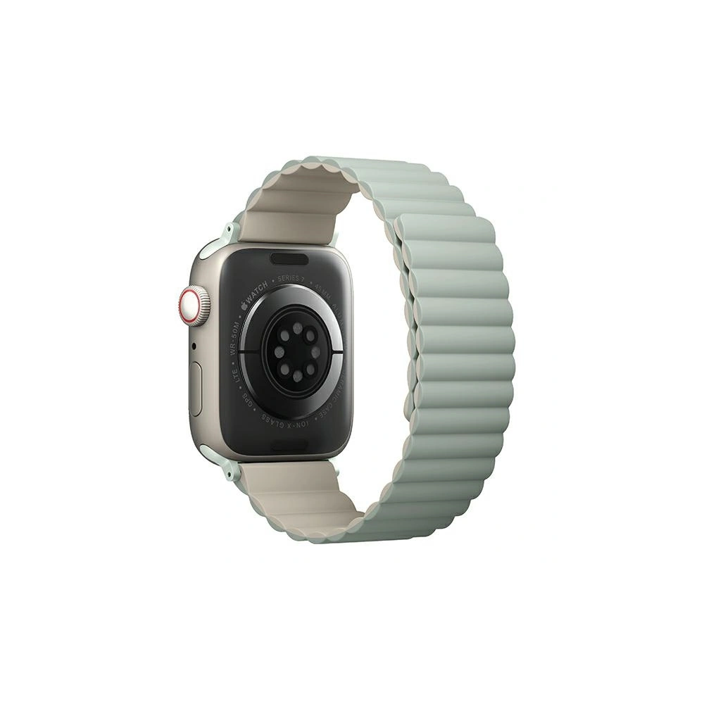 Wholesale UNIQ Revix strap for Apple Watch 4/5/6/7/SE/8/9/Ultra 44/45/49mm Reversible Magnetic sage-beige/sage-beige - UNIQ741 - {ean13} - Hurt
