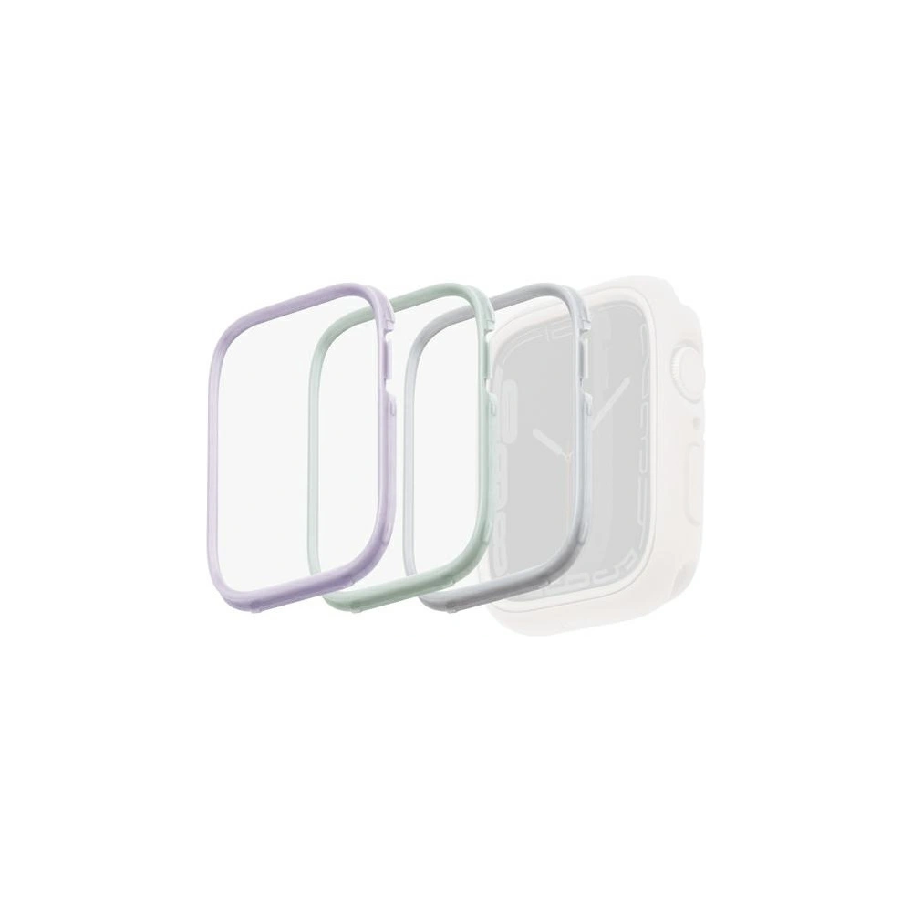 Wholesale UNIQ frame for Moduo case Apple Watch 4/5/6/7/8/SE 40/41mm Sage-Lilac-White [3 PACK] - UNIQ743 - {ean13} - Hurt