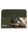Geanta UNIQ Bergen pentru laptop Sleeve 14 inch verde măsliniu/olive green