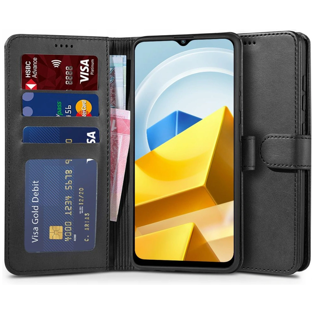 Wholesale Tech-Protect Wallet Xiaomi POCO M5 Black - THP1427 - {ean13} - Hurt