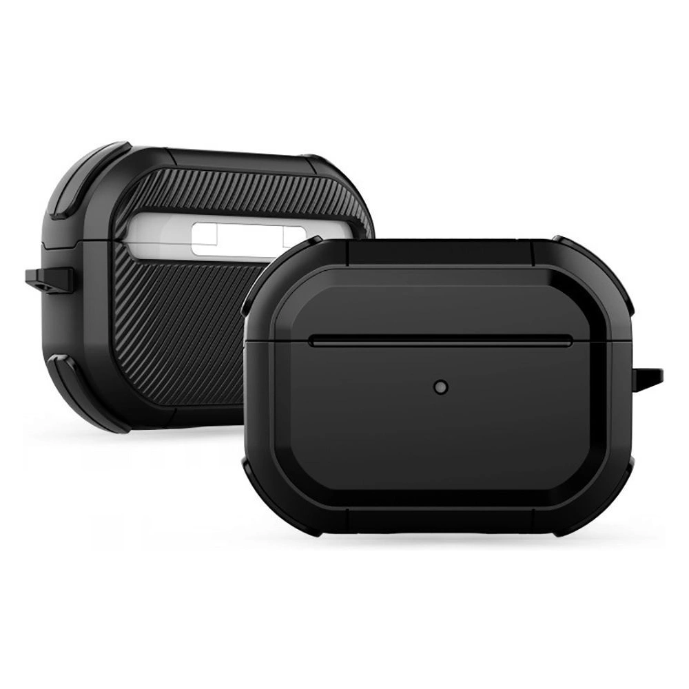 Hurtownia GSM - Etui Tech-Protect Rough Apple AirPods Pro 2/1 Černé - THP1432 - {ean13} - Hurt