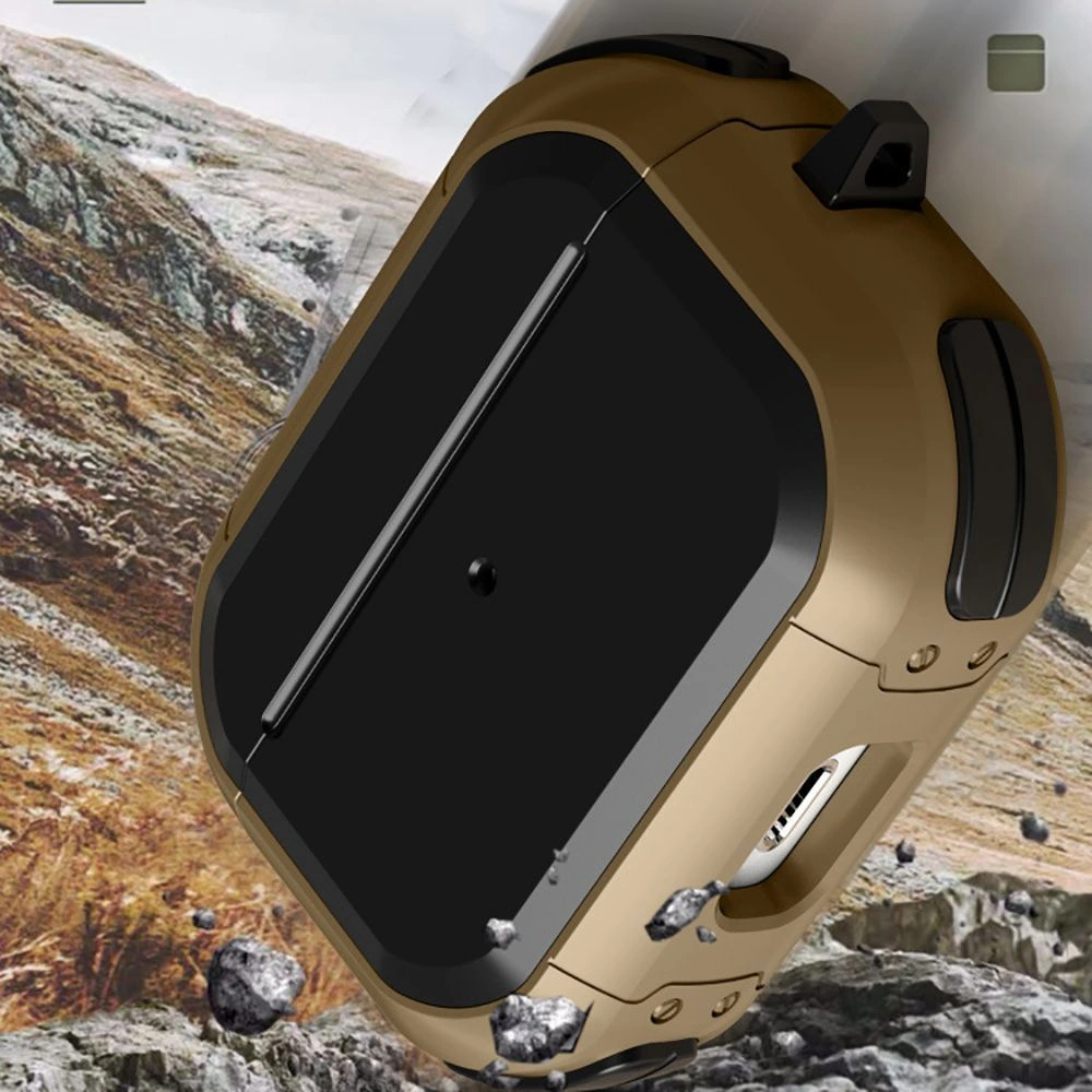 Hurtownia GSM - Etui Tech-Protect Rough Apple AirPods Pro 2/1 Černé - THP1432 - {ean13} - Hurt