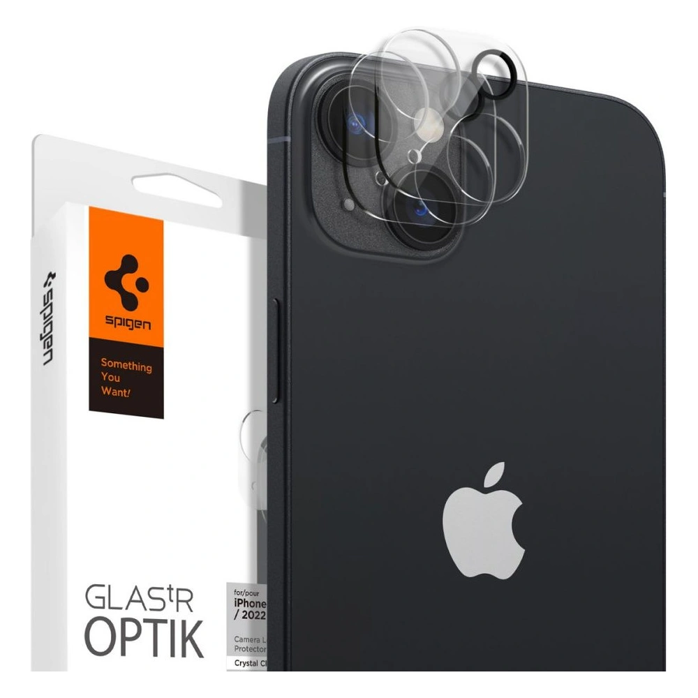 Wholesale Spigen Optik.tr Camera Protector Apple iPhone 14/14 Plus Crystal Clear [2 PACK] - SPN2537 - {ean13} - Hurt