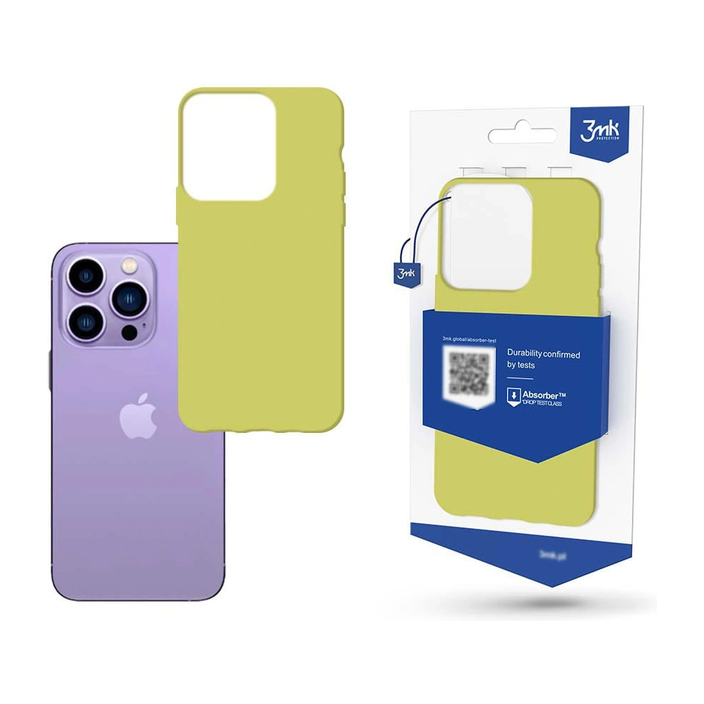 Hurtownia GSM - Case 3MK Matt Case Apple iPhone 14 Pro Limette/Lime - 3MK4042 - {ean13} - Hurt