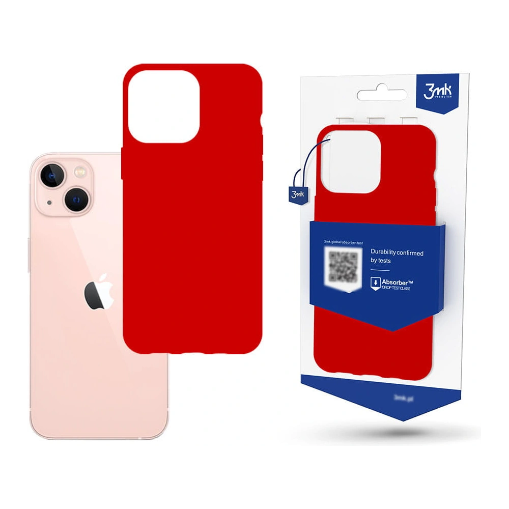 Hurtownia GSM - Etui 3MK Matt Case Apple iPhone 14 truskawka/strawberry - 3MK4032 - {ean13} - Hurt