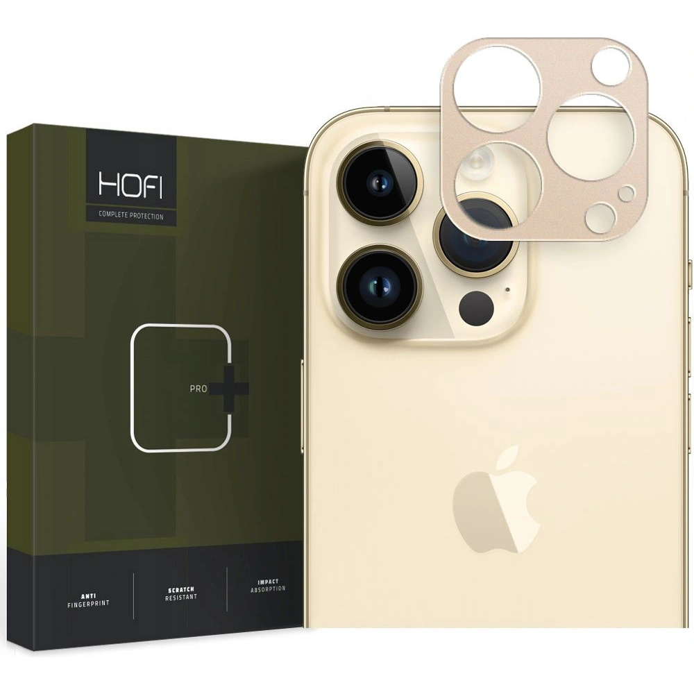Nakładka Hofi Alucam Pro+ Apple iPhone 14 Pro/14 Pro Max Gold