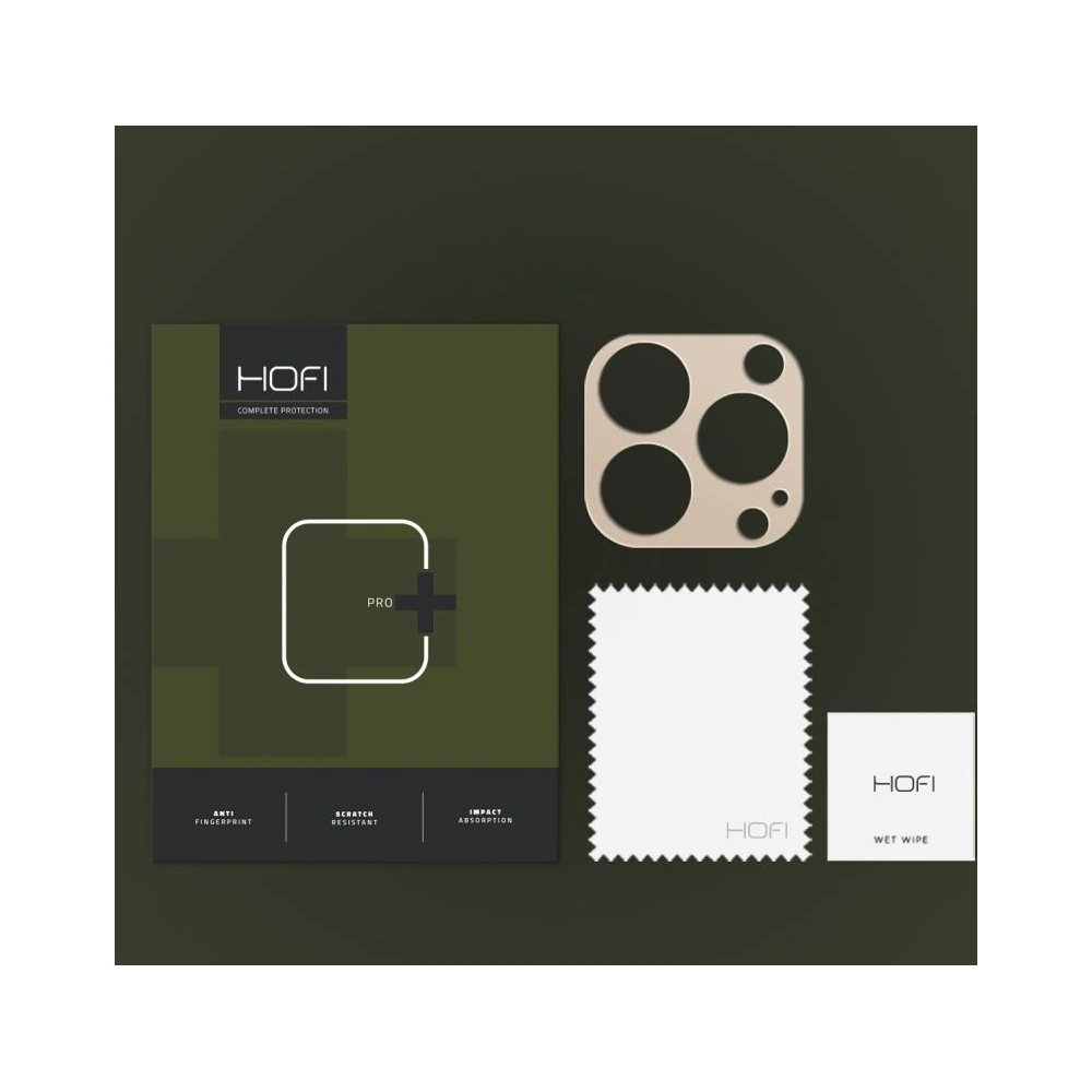 Nakładka Hofi Alucam Pro+ Apple iPhone 14 Pro/14 Pro Max Gold