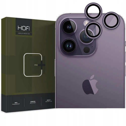 Szkło na obiektyw aparatu Hofi Camring Pro+ Apple iPhone 14 Pro/14 Pro Max Deep Purple