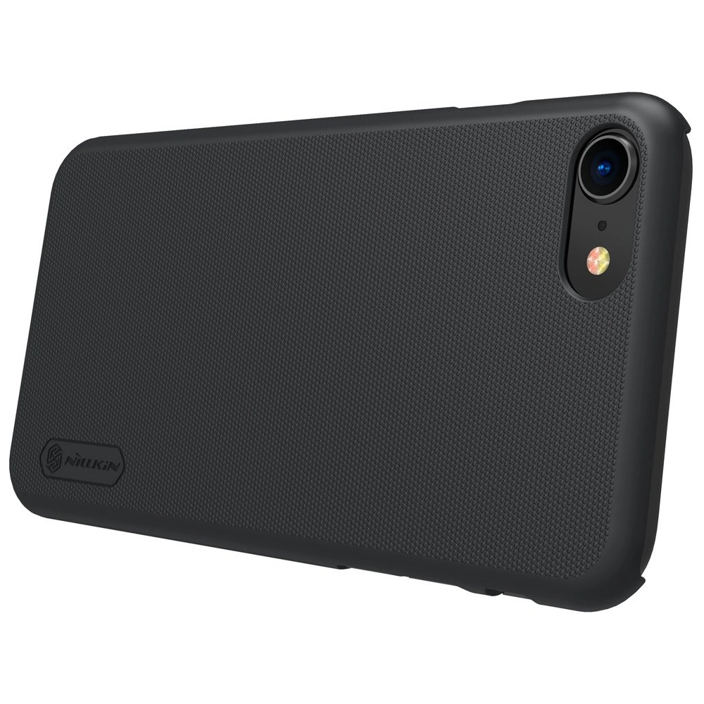 Hurtownia GSM - Case Nillkin Super Frosted Shield Apple iPhone SE 2022/SE 2020/8/7 schwarz - NLK438 - {ean13} - Hurt