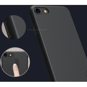 Hurtownia GSM - Case Nillkin Super Frosted Shield Apple iPhone SE 2022/SE 2020/8/7 schwarz - NLK438 - {ean13} - Hurt