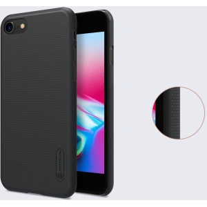 Hurtownia GSM - Case Nillkin Super Frosted Shield Apple iPhone SE 2022/SE 2020/8/7 schwarz - NLK438 - {ean13} - Hurt