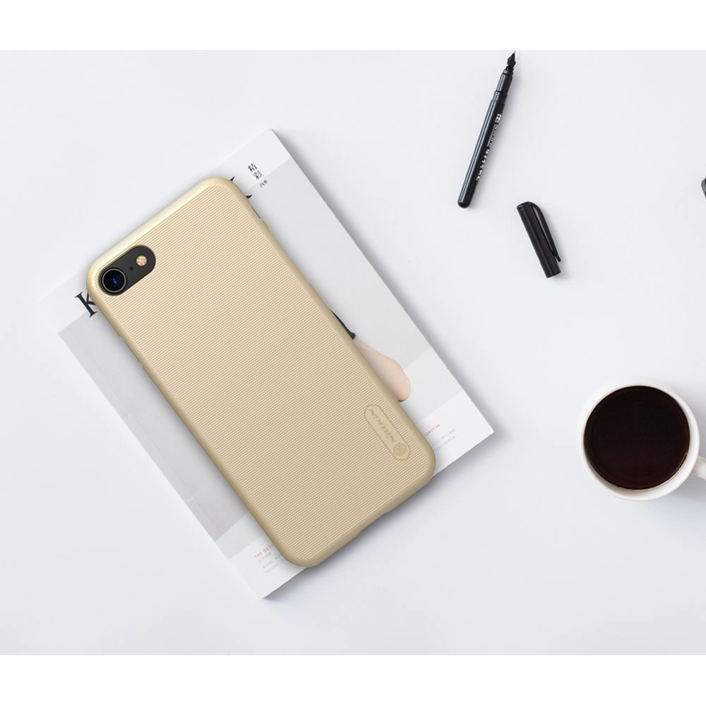 Hurtownia GSM - Etui Nillkin Super Frosted Shield Apple iPhone SE 2022/SE 2020/8/7 černé - NLK438 - {ean13} - Hurt