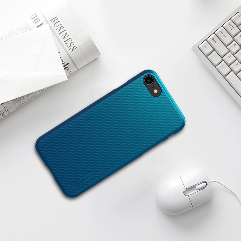 Hurtownia GSM - Etui Nillkin Super Frosted Shield Apple iPhone SE 2022/SE 2020/8/7 černé - NLK438 - {ean13} - Hurt
