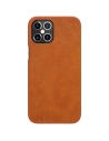 Hurtownia GSM - Etui Nillkin Qin Apple iPhone 12 Pro Max brązowy - NLK439 - {ean13} - Hurt