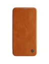 Hurtownia GSM - Etui Nillkin Qin Apple iPhone 12 Pro Max brązowy - NLK439 - {ean13} - Hurt